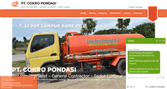 Desktop Screenshot of cokropondasi.com